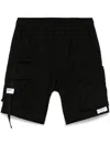 Musium Div. Drawstring Cargo Shorts In Schwarz