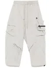 Musium Div. Drawstring Cargo Trousers In Grey