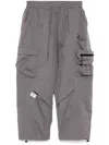 Musium Div. Drawstring Cargo Trousers In Grey