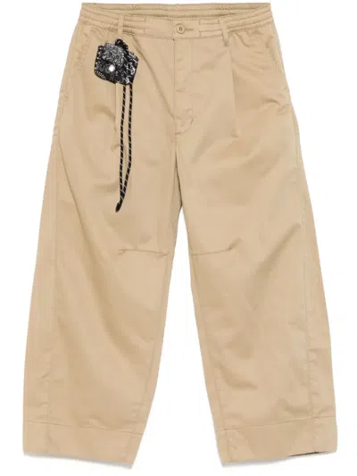 Musium Div. Drawstring Trousers In Nude