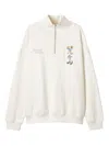 Musium Div. Drop-shoulder Sweatshirt In White