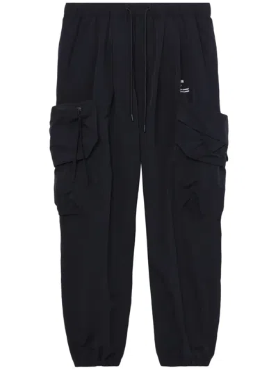 Musium Div. Elasticated-waist Track Pants In Black