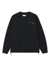 Musium Div. Embellished Graphic Sweatshirt In Black