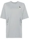 Musium Div. Embroidered Motif T-shirt In 蓝色