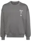 Musium Div. Embroidered Sweater In Grey