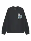 Musium Div. Embroidered Sweatshirt In Gray