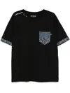 Musium Div. Embroidered T-shirt In Black