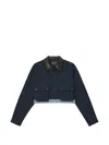 Musium Div. Flap-pocket Jacket In Blue