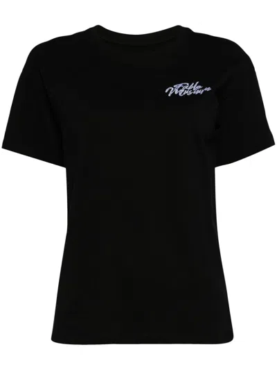 Musium Div. Graphic Back T-shirt In 黑色