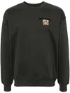 Musium Div. Graphic Patch Sweatshirt In Grau