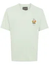 Musium Div. Graphic-print Cotton T-shirt In 绿色