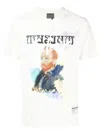 Musium Div. T-shirt Mit Grafischem Print In White