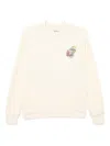 Musium Div. Graphic-print Sweatshirt In White