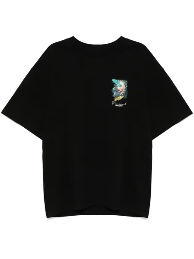 Musium Div. Graphic-print T-shirt In Black