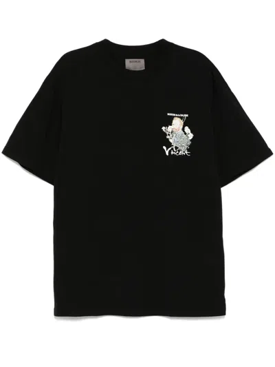 Musium Div. Graphic-print T-shirt In Black