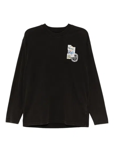 Musium Div. Graphic-print T-shirt In Black