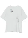 Musium Div. Graphic-print T-shirt In Blau