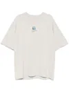 Musium Div. Graphic-print T-shirt In Grey