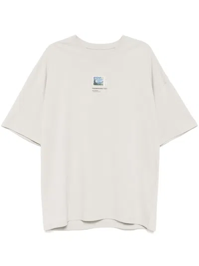 Musium Div. Graphic-print T-shirt In Grey