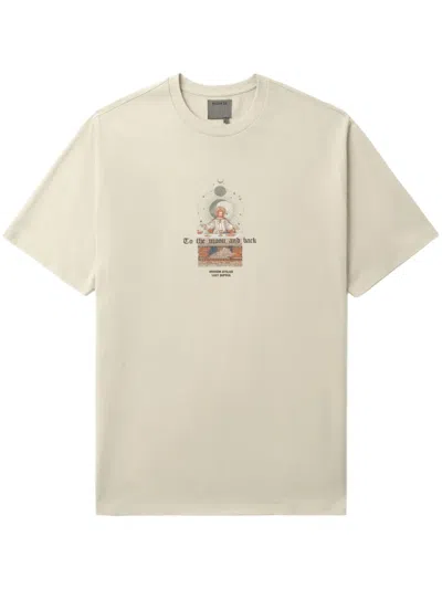 Musium Div. Graphic-print T-shirt In Neutrals