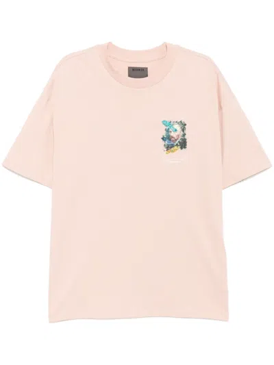 Musium Div. Graphic-print T-shirt In Pink