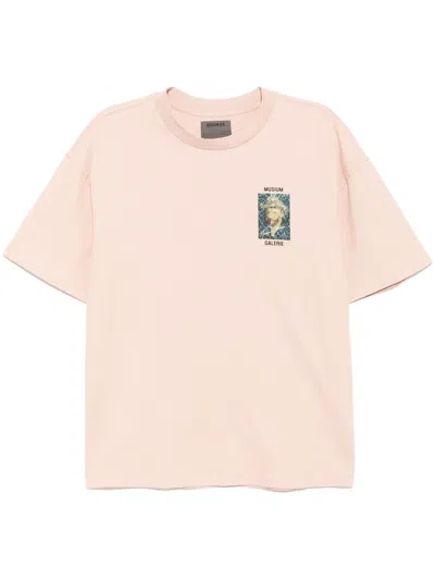 Musium Div. Graphic-print T-shirt In Pink