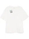 Musium Div. Graphic-print T-shirt In Weiss