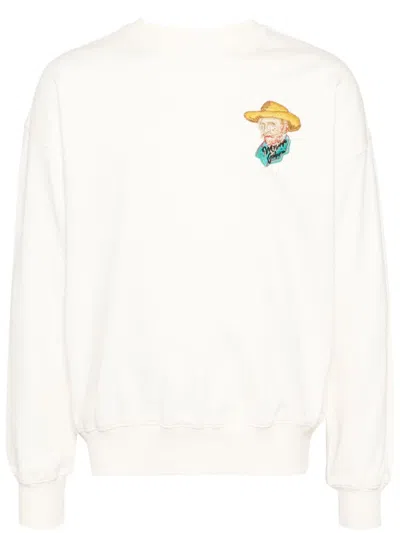 Musium Div. Graphic Sweatshirt In Neutrals