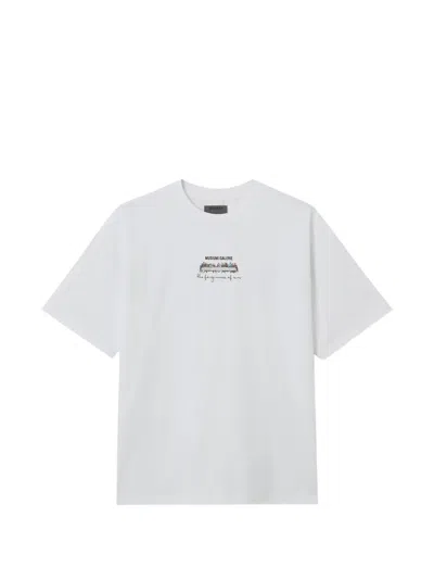 Musium Div. Graphic T-shirt In White