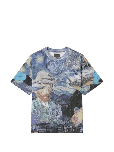 Musium Div. Graphic-print T-shirt In Blue