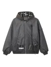 Musium Div. Hooded Zip Jacket In Gray