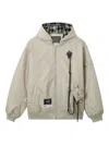 Musium Div. Hooded Zip Jacket In Multi