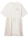 Musium Div. Layered Mini Dress In White