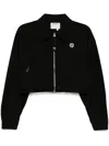 Musium Div. Cropped-jacke Mit Logo In Schwarz