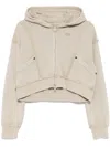 Musium Div. Logo-embroidered Cropped Jacket