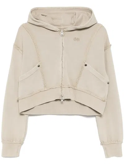 Musium Div. Logo-embroidered Cropped Jacket