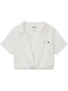 Musium Div. Logo-embroidered Shirt In White
