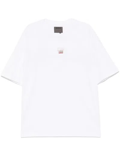 Musium Div. Logo-embroidered T-shirt In White