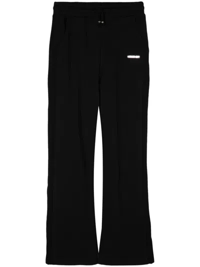Musium Div. Logo-patch Drawstring Pants In Black