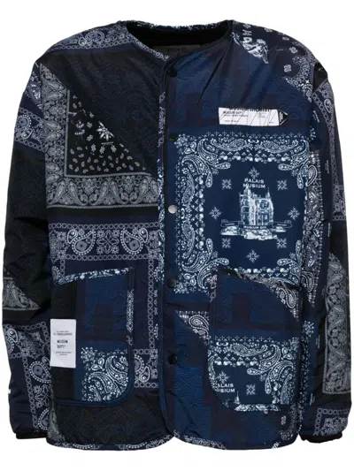 Musium Div. Logo-patch Jacket In Black