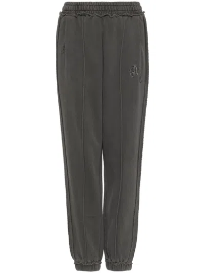 Musium Div. Logo Patch Track Pants In Grey