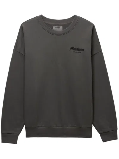 Musium Div. Logo-print Sweatshirt In Grau