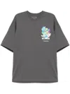 Musium Div. Logo-print T-shirt In Grau