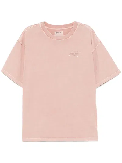 Musium Div. Logo-print T-shirt In Pink