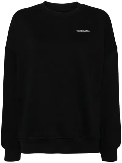Musium Div. Logo Sweatshirt In Schwarz