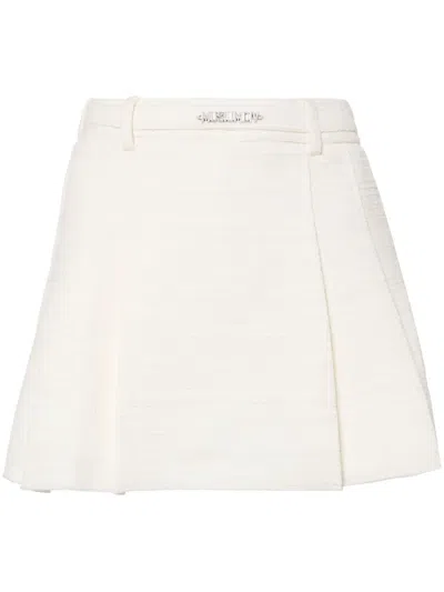 Musium Div. Logo Tag Mini-shorts In 中性色