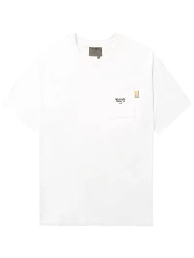 Musium Div. Masterpiece Cotton T-shirt In Weiss
