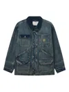 Musium Div. Multi-pocket Denim Jacket In Blue
