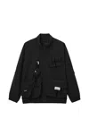 Musium Div. Multi-pocket Zip-up Jacket In Black