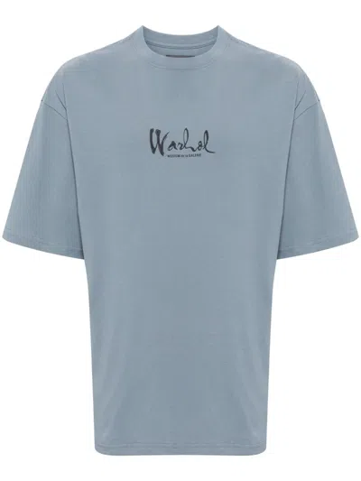 Musium Div. Oil Paint Print T-shirt In Blue